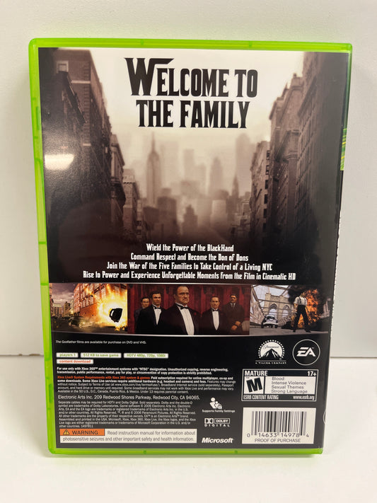 The Godfather - Xbox 360