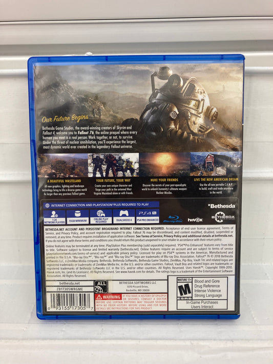 Fallout 76 - Playstation 4