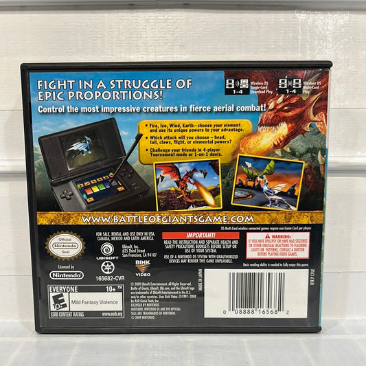 Battle of Giants: Dragons - Nintendo DS