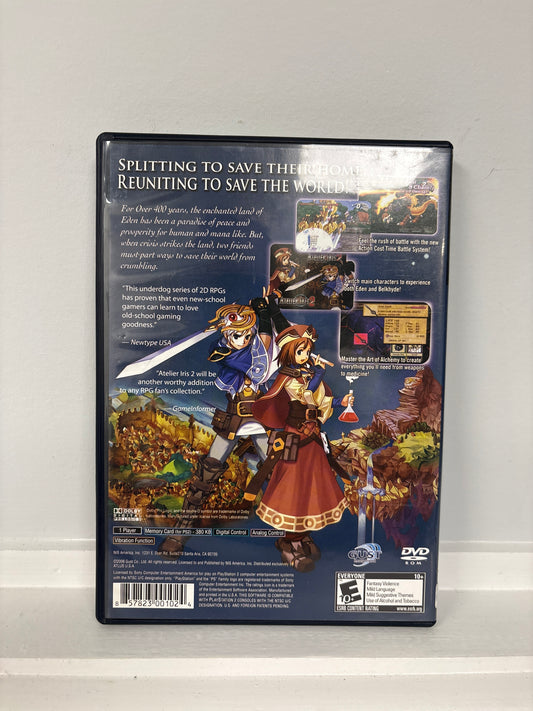 Atelier Iris 2 the Azoth of Destiny - Playstation 2