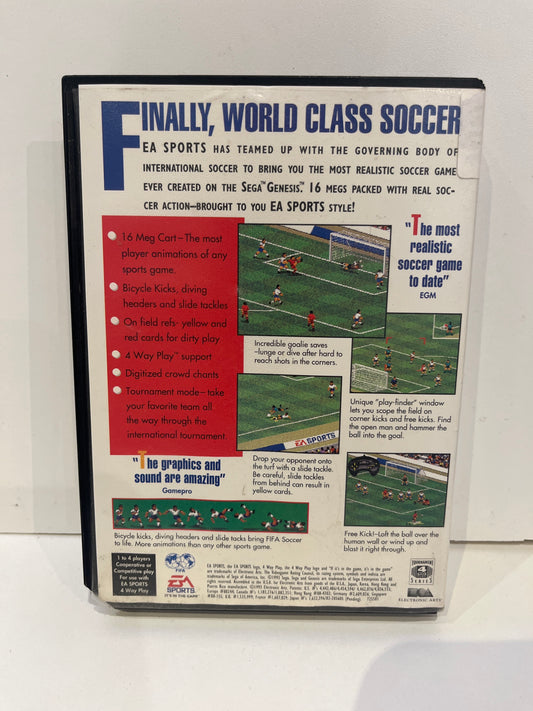 FIFA International Soccer - Sega Genesis
