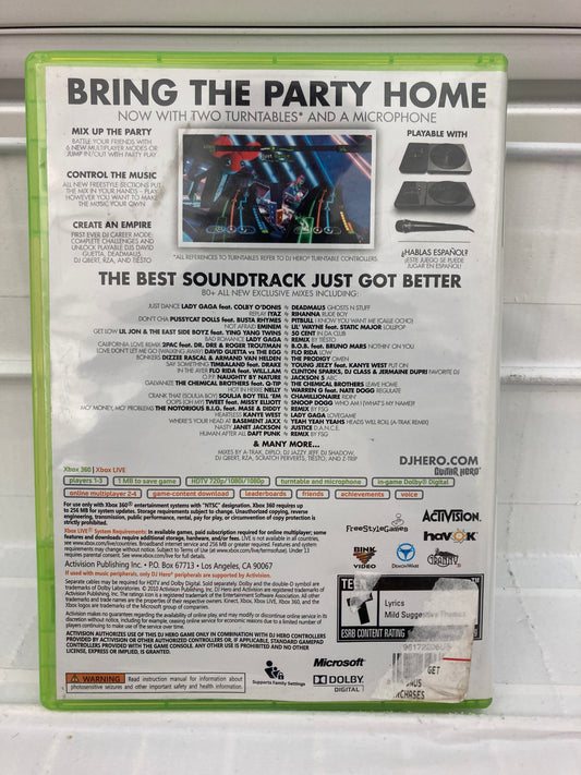 DJ Hero 2 - Xbox 360