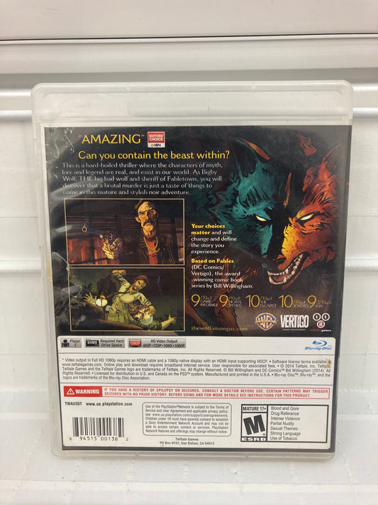 Wolf Among Us - Playstation 3