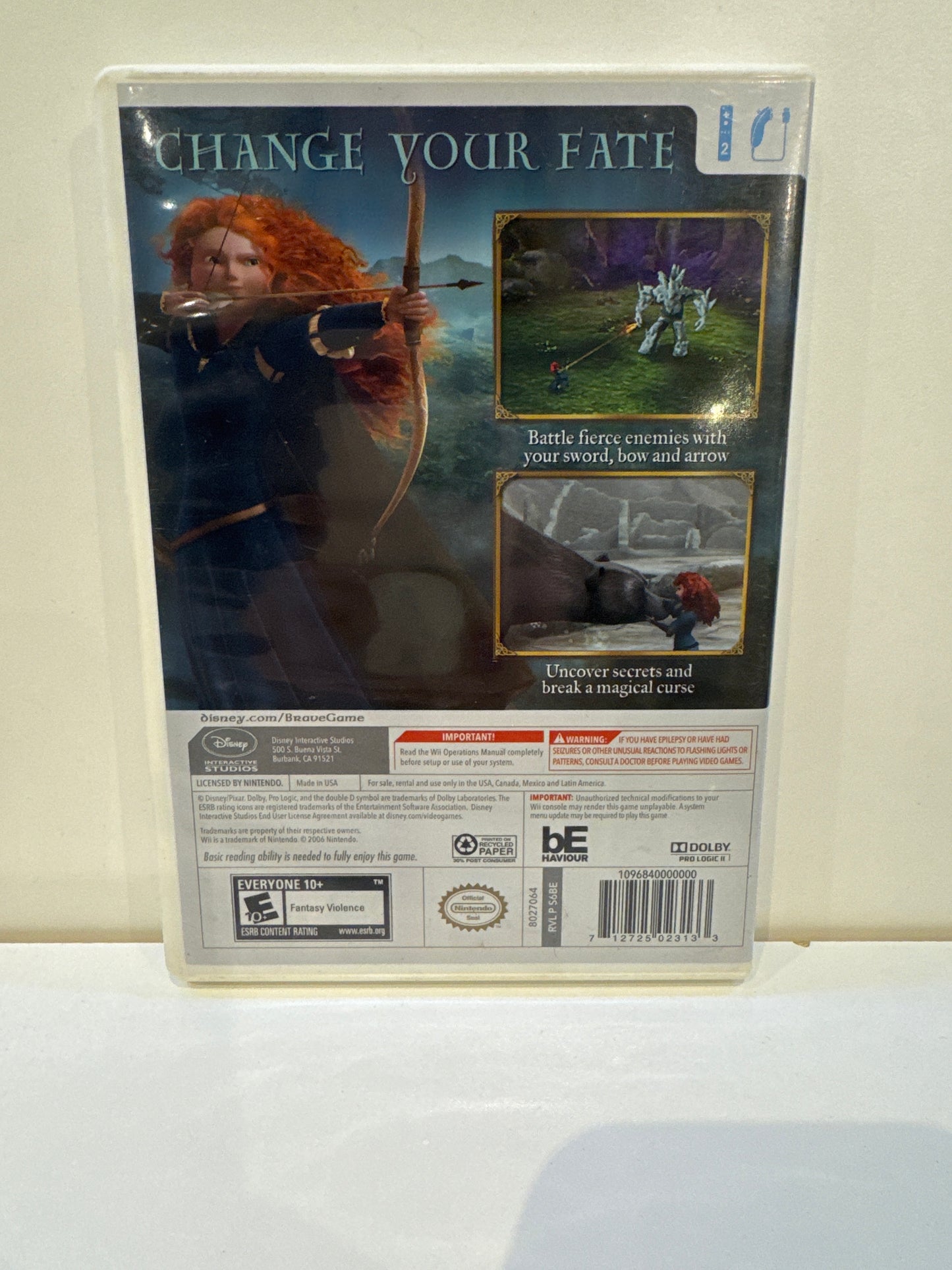 Brave The Video Game - Wii