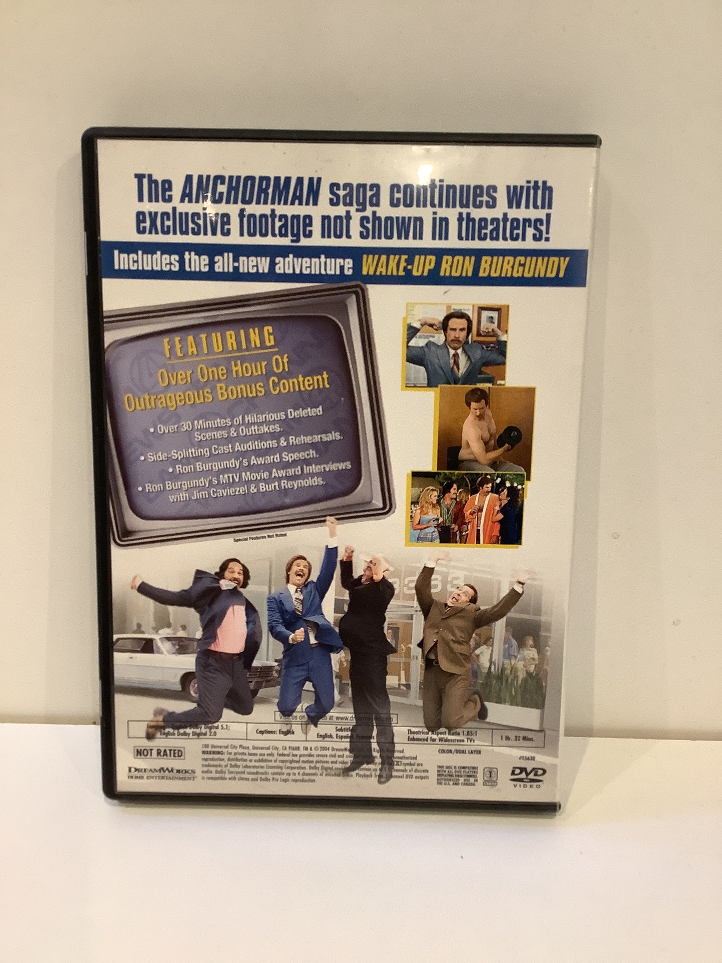 Anchorman: Wake-Up Ron Burgundy - DVD