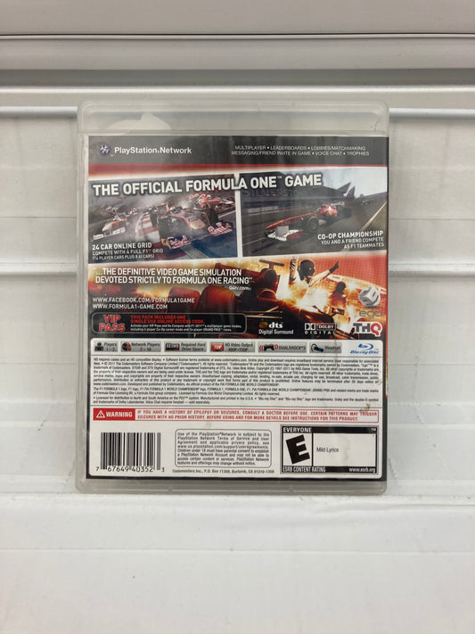 F1 2011 - Playstation 3