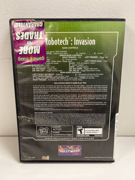 Robotech Invasion - Xbox