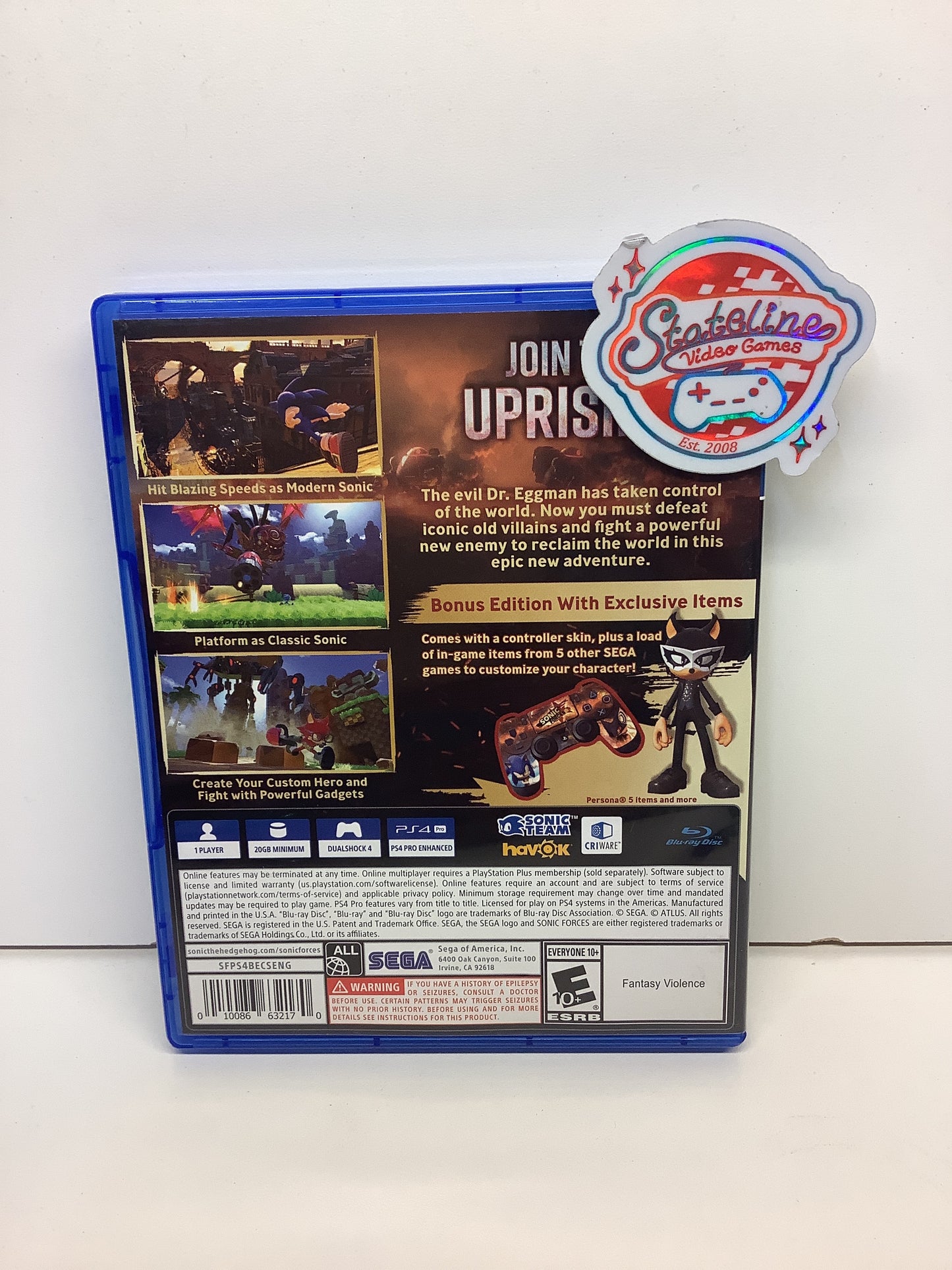 Sonic Forces Bonus Edition - Playstation 4