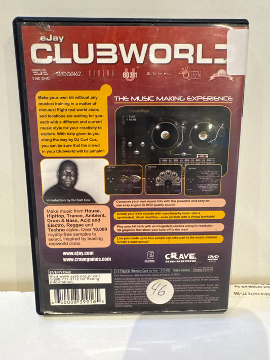 EJay Clubworld - Playstation 2