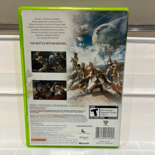 Final Fantasy XIII - Xbox 360