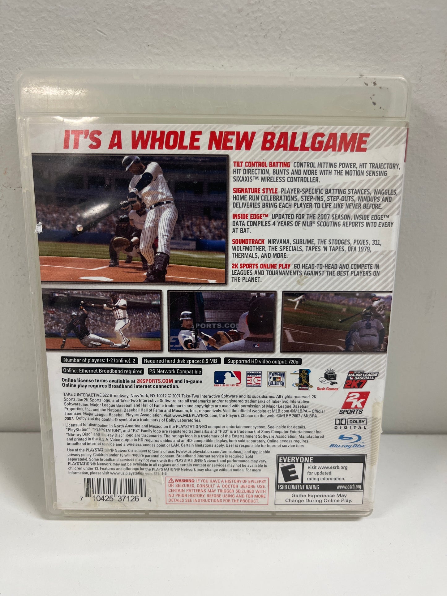 Major League Baseball 2K7 - Playstation 3
