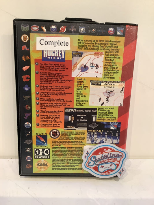 ESPN National Hockey Night - Sega Genesis