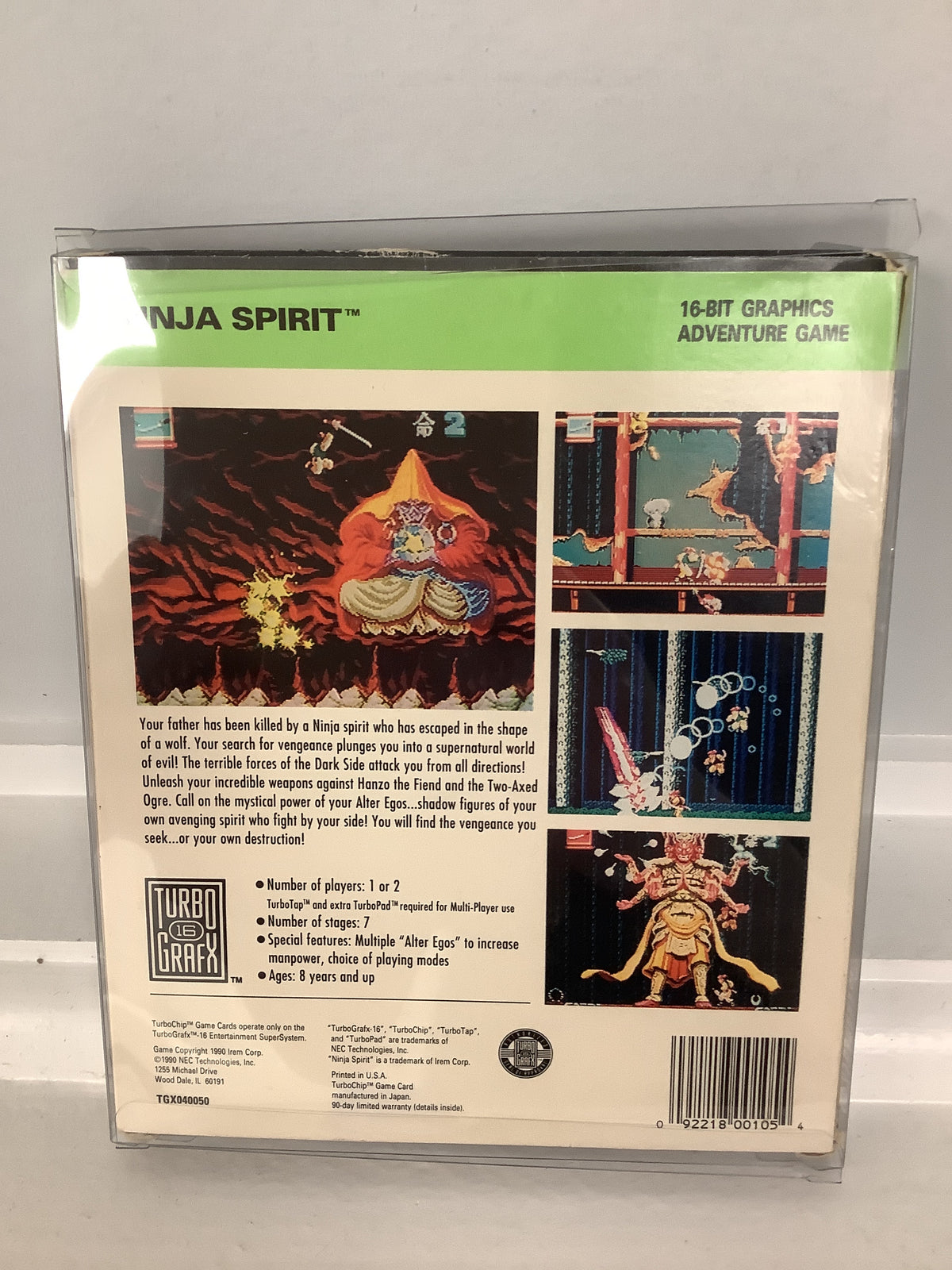 Ninja Spirit - TurboGrafx-16
