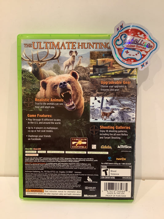 Cabela's Big Game Hunter 2012 - Xbox 360