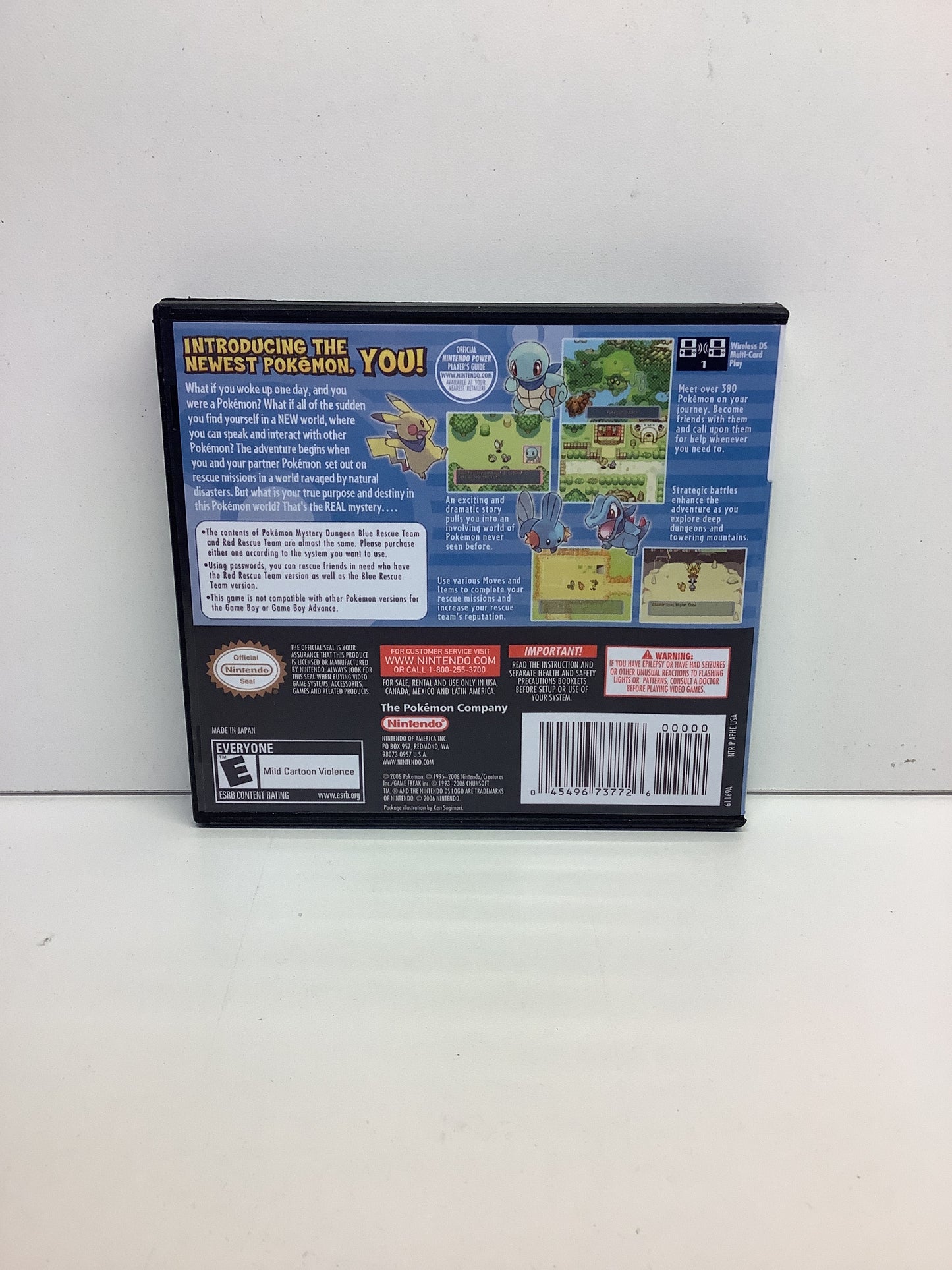 Pokemon Mystery Dungeon Blue Rescue Team - Nintendo DS