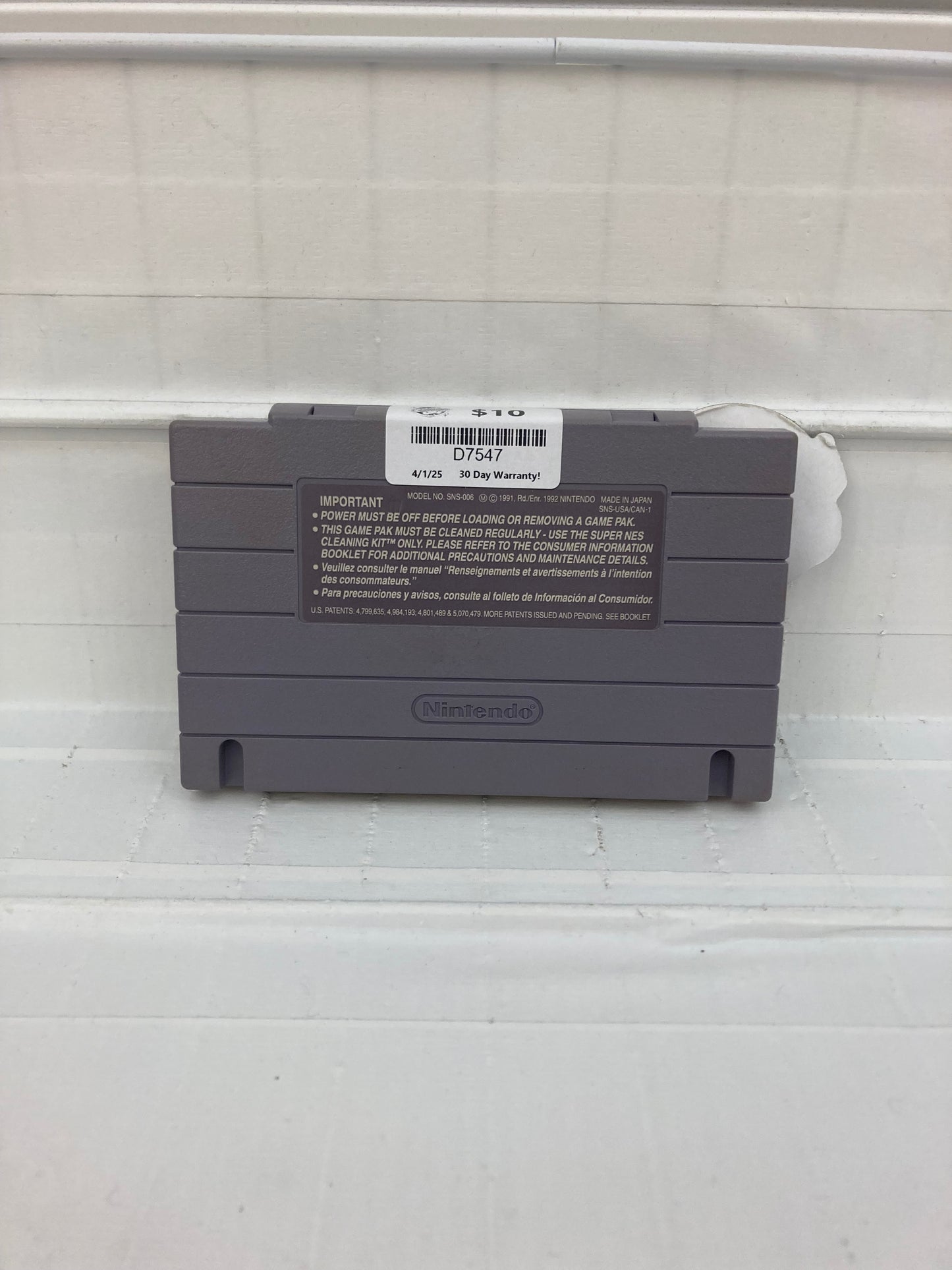 Spectre - Super Nintendo