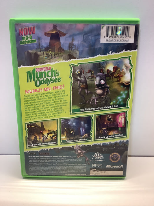 Oddworld Munch's Oddysee - Xbox