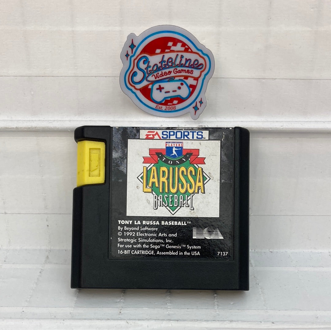 Tony La Russa Baseball - Sega Genesis