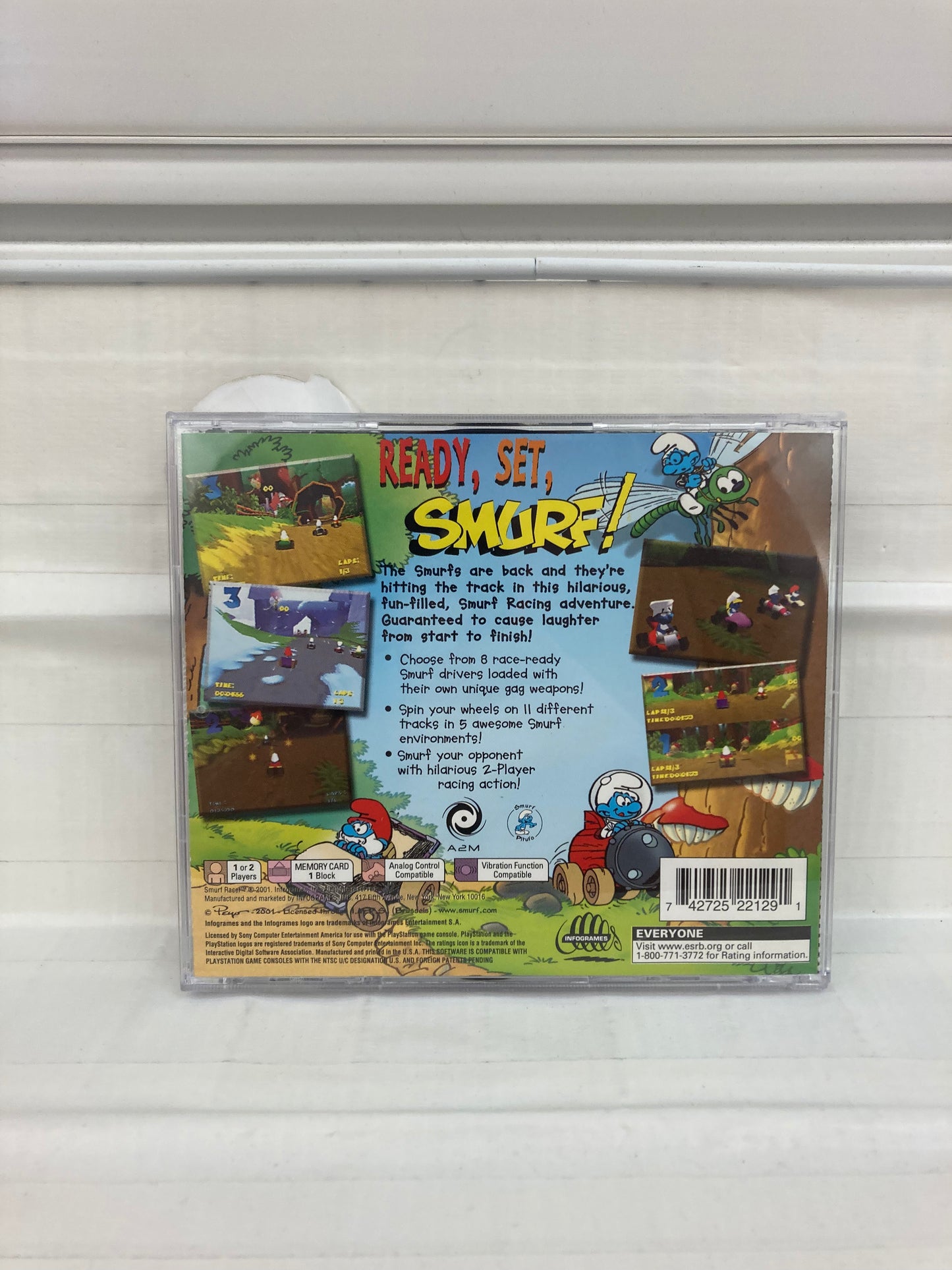 Smurf Racer - Playstation