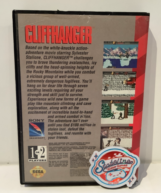 Cliffhanger - Sega Genesis