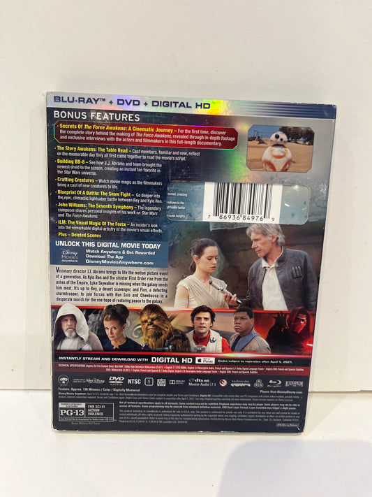 Star Wars The Force Awakens - Blu-Ray