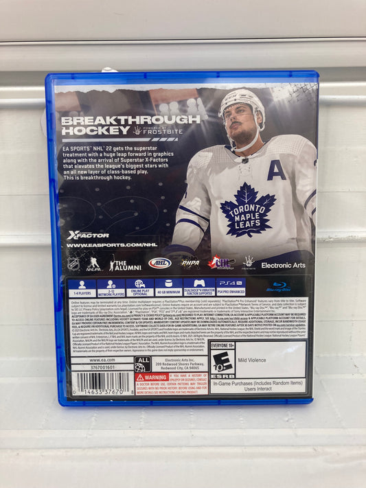 NHL 22 - Playstation 4