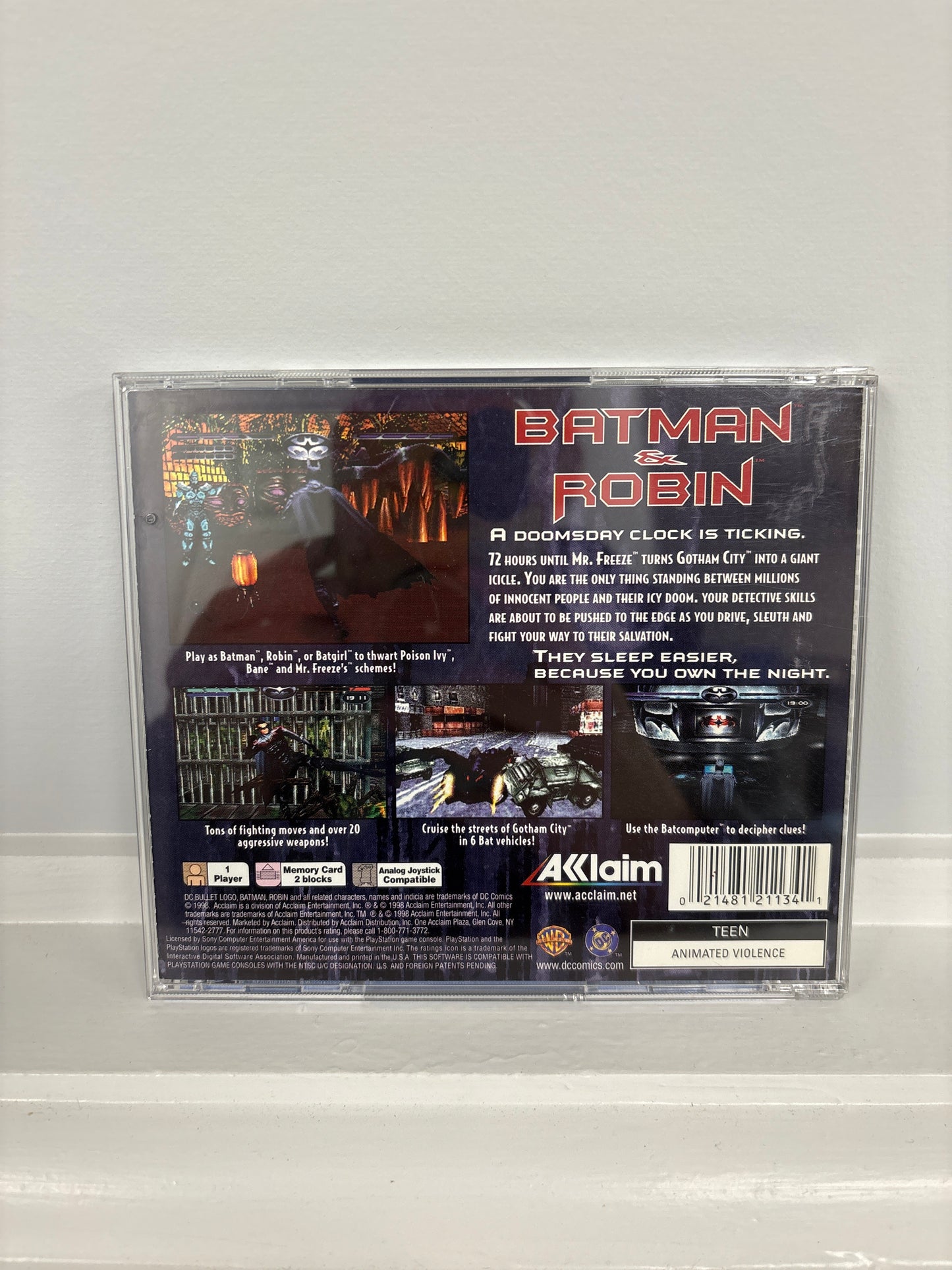 Batman and Robin - Playstation