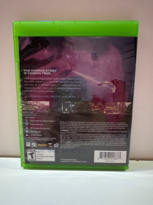 Alan Wake: Remastered - Xbox Series X