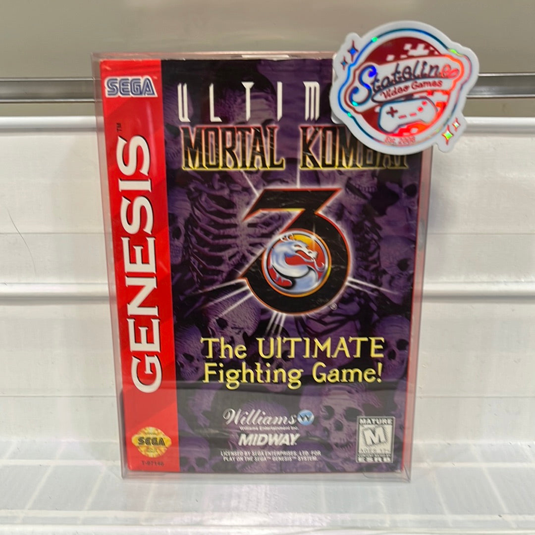 Ultimate Mortal Kombat 3 - Sega Genesis – Stateline Video Games Inc.