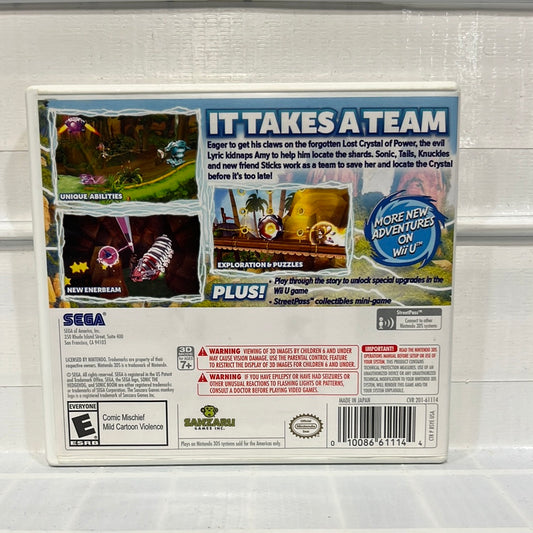 Sonic Boom: Shattered Crystal - Nintendo 3DS