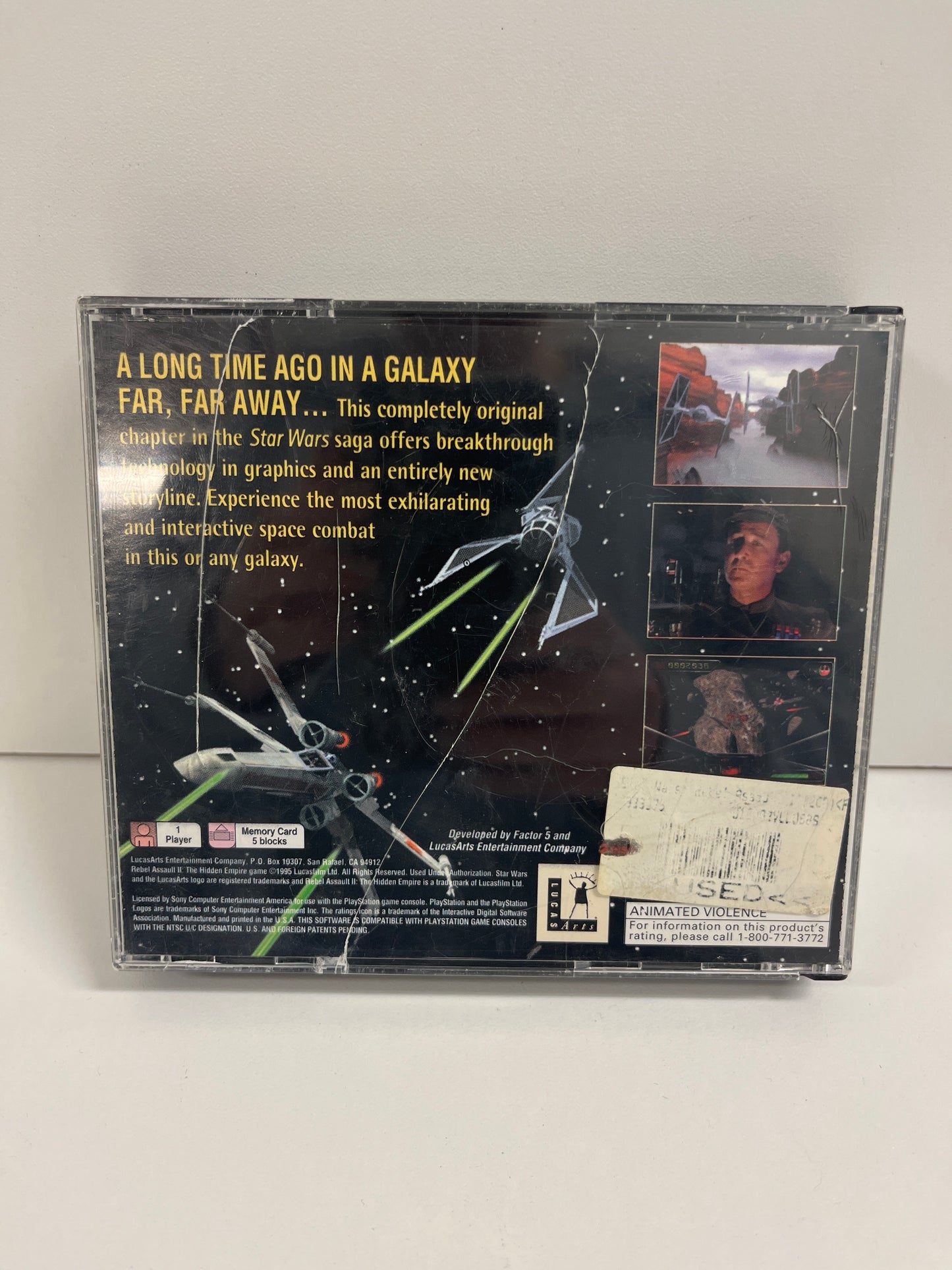 Star Wars Rebel Assault 2 - Playstation