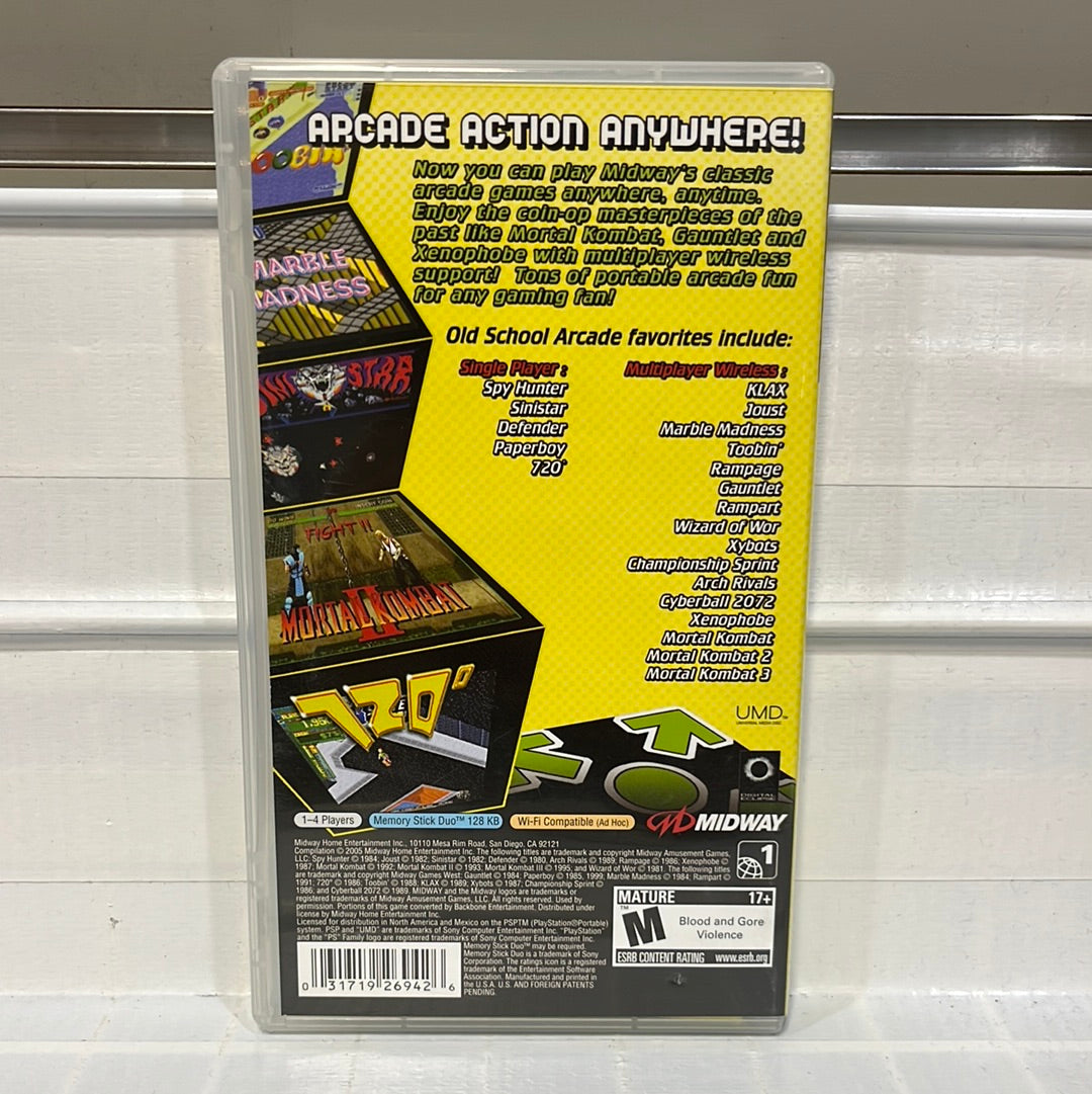 Midway Arcade Treasures Extended Play - PSP