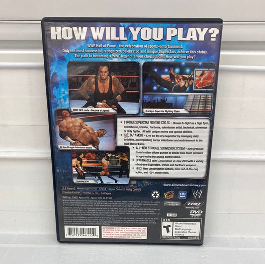 WWE Smackdown vs. Raw 2008 - Playstation 2