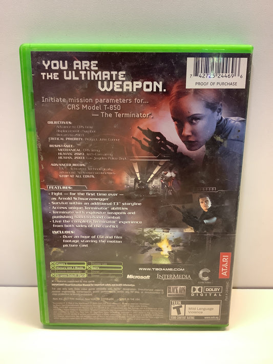 Terminator 3 Rise of the Machines - Xbox