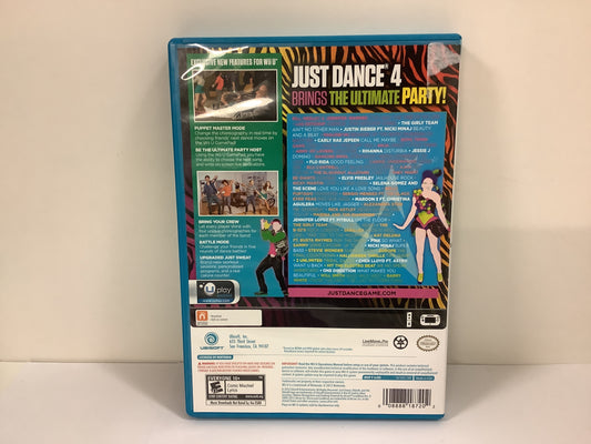 Just Dance 4 - Wii U