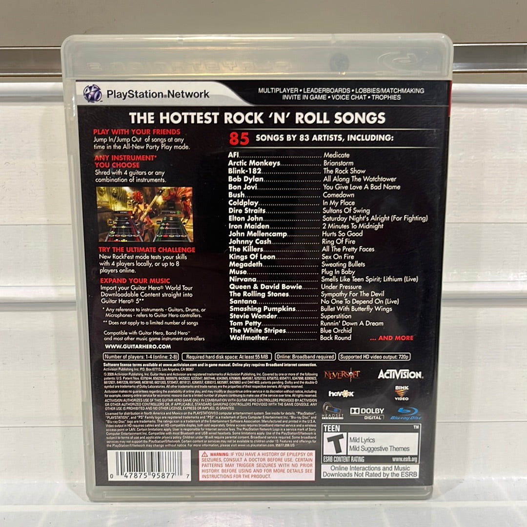 Guitar Hero 5 - Playstation 3