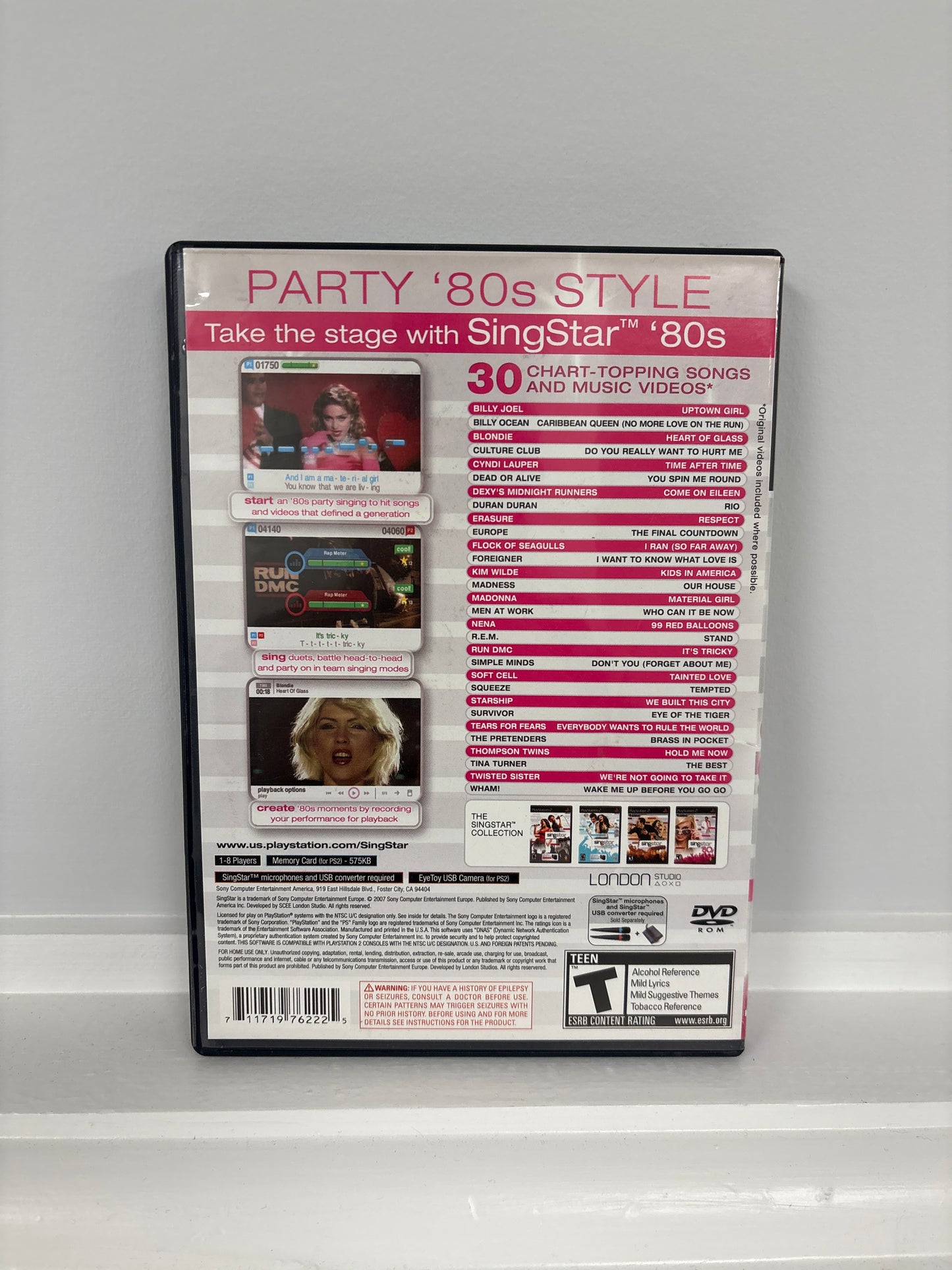 Singstar 80s - Playstation 2