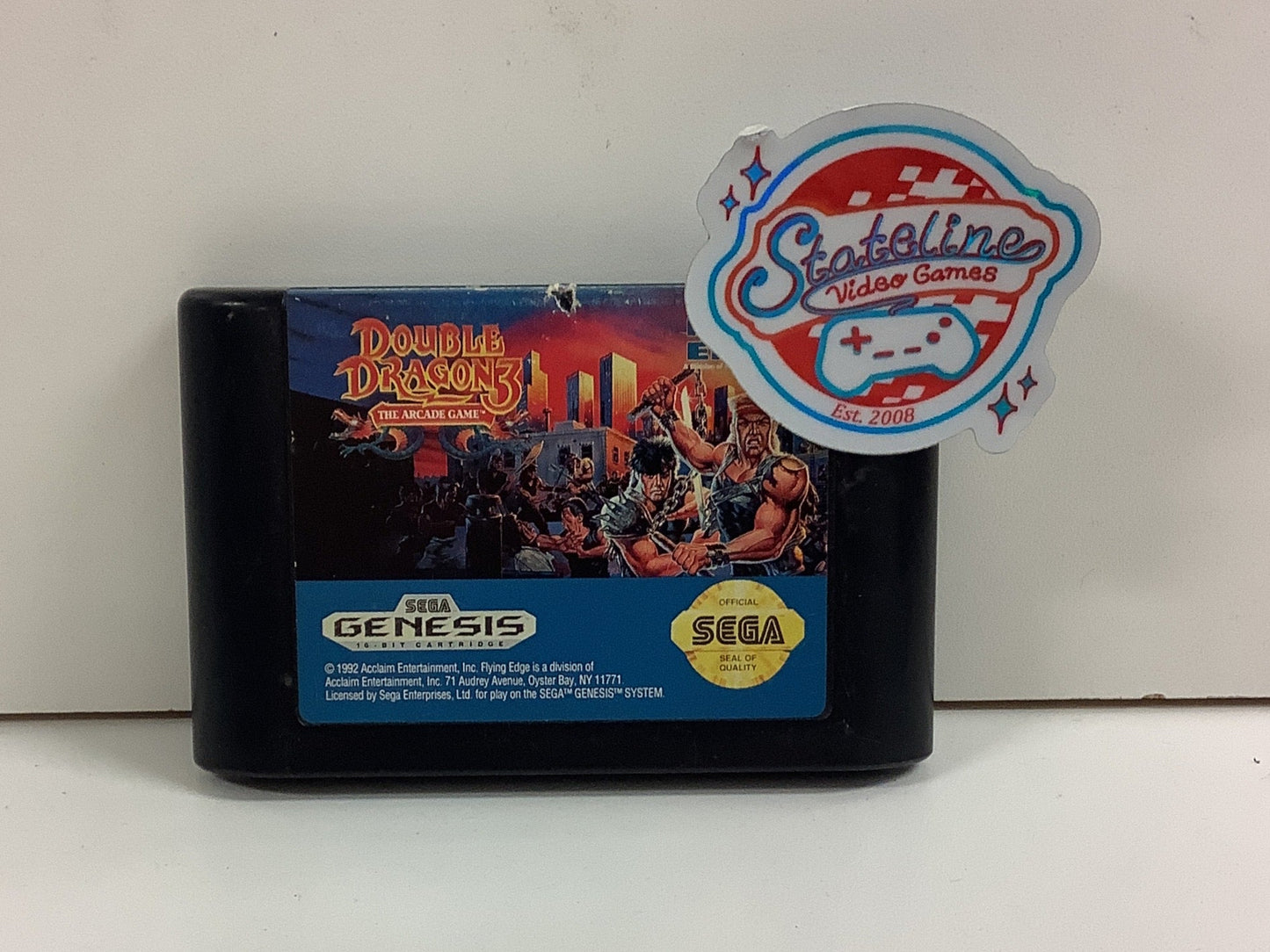 Double Dragon III The Arcade Game - Sega Genesis