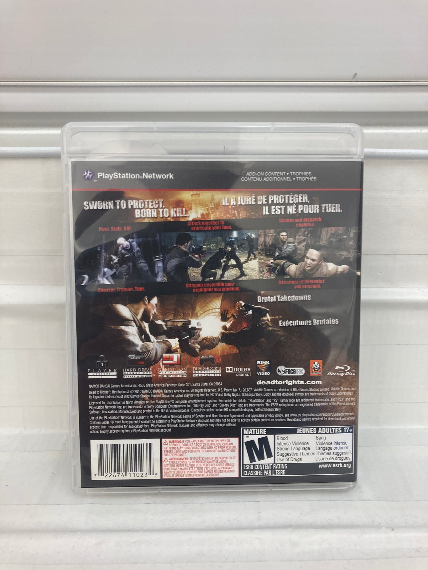 Dead to Rights: Retribution - Playstation 3