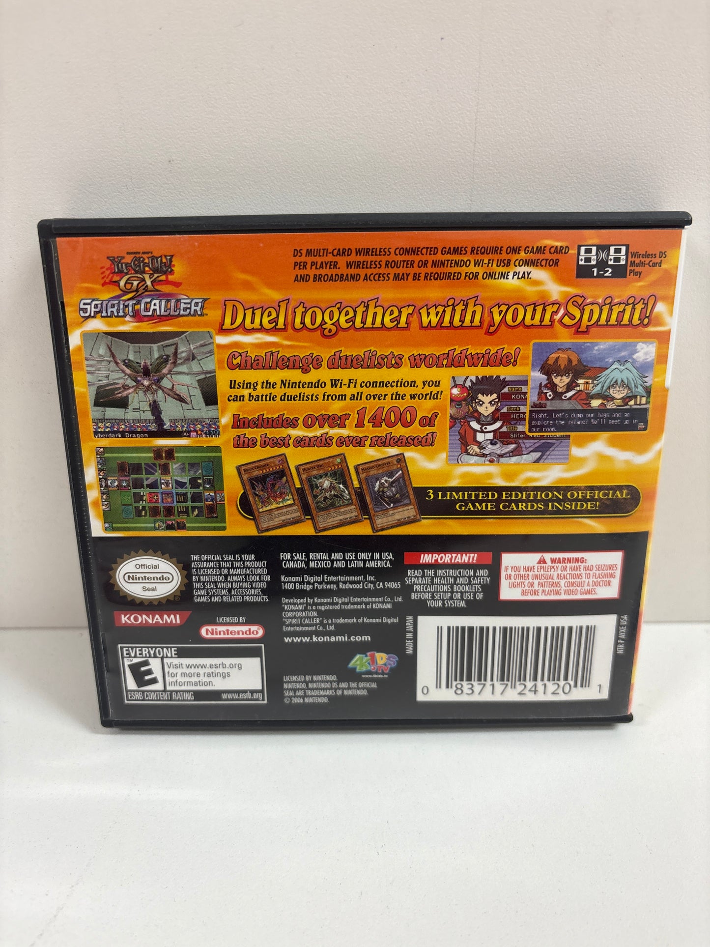 Yu-Gi-Oh GX Spirit Caller - Nintendo DS