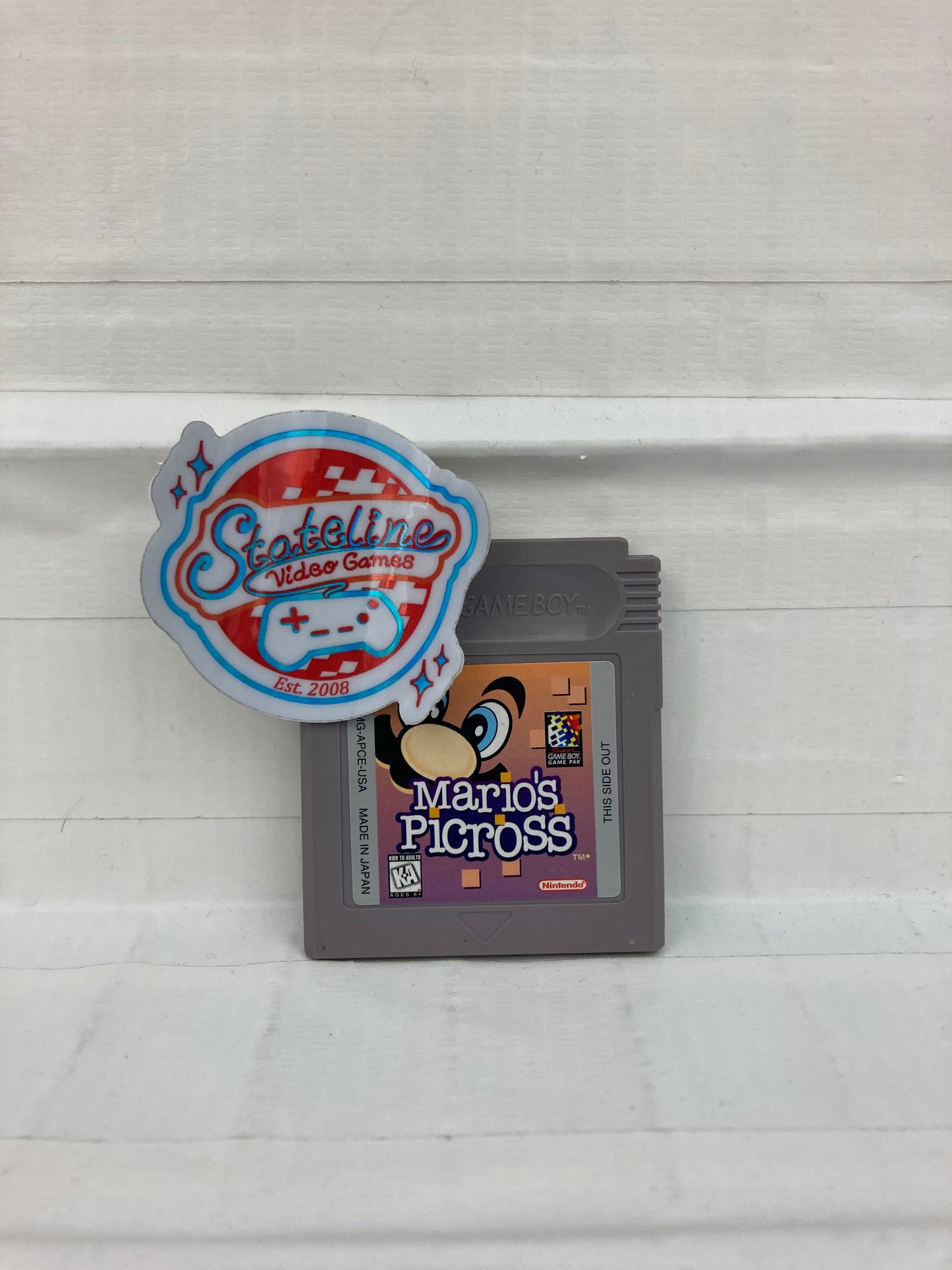 Mario's Picross - GameBoy