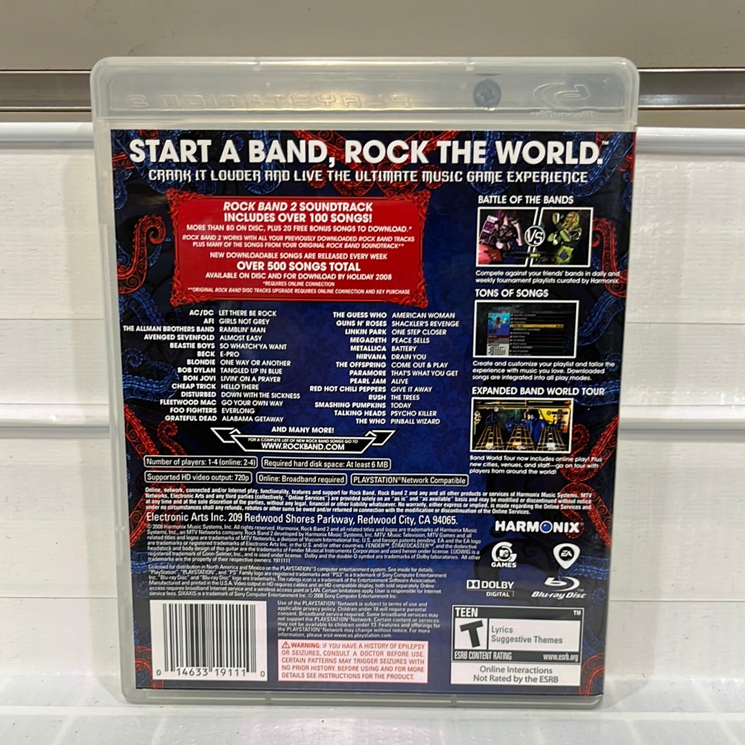 Rock Band 2 (Game Only) - Playstation 3