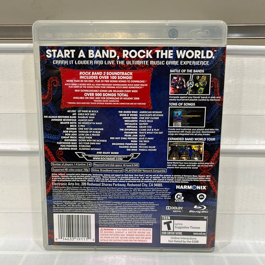 Rock Band 2 (Game Only) - Playstation 3
