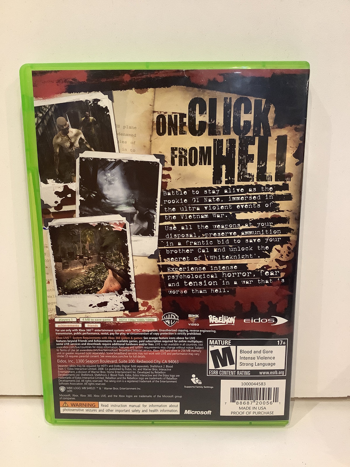ShellShock 2: Blood Trails - Xbox 360