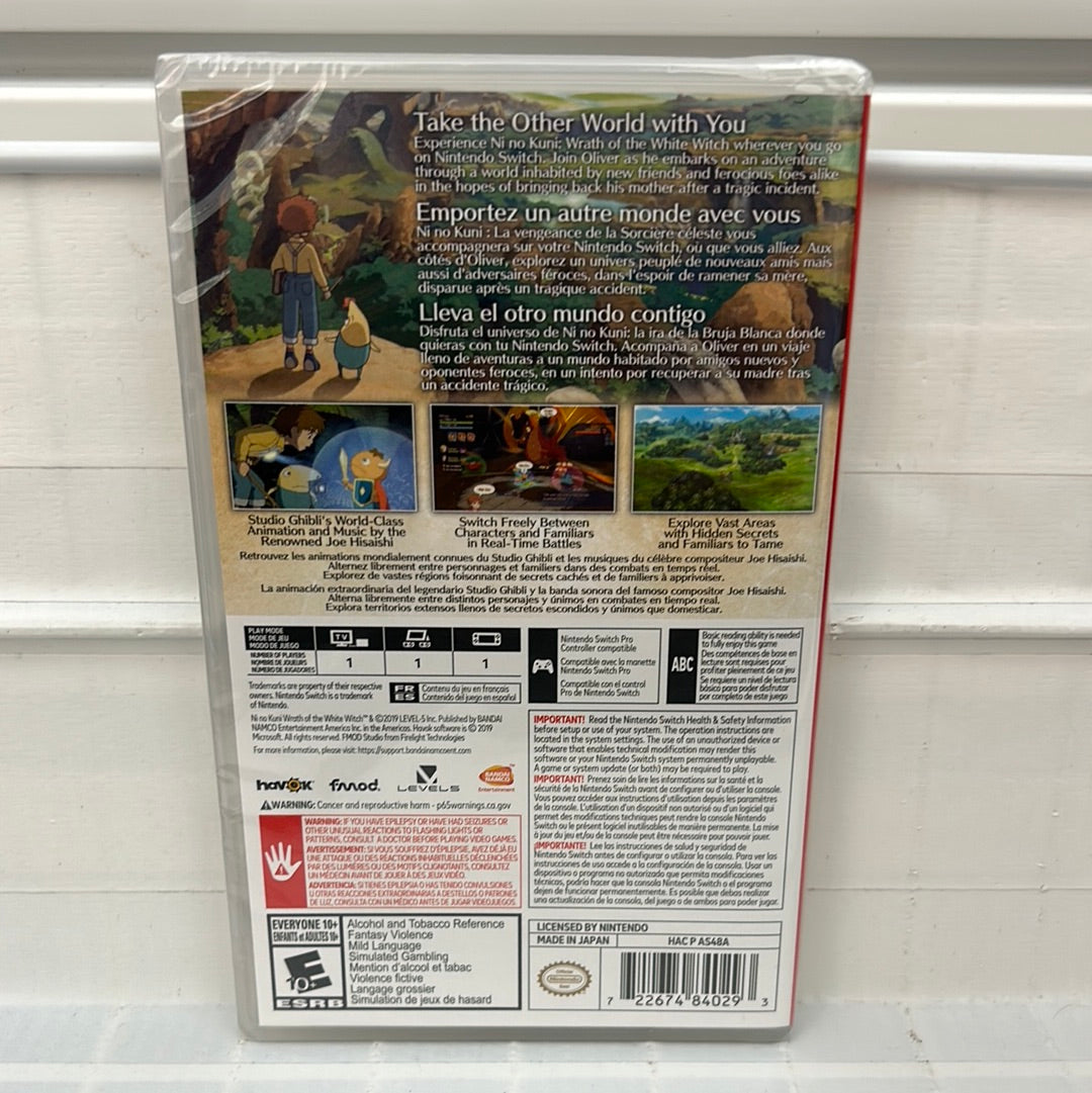 Ni no Kuni: Wrath of the White Witch - Nintendo Switch
