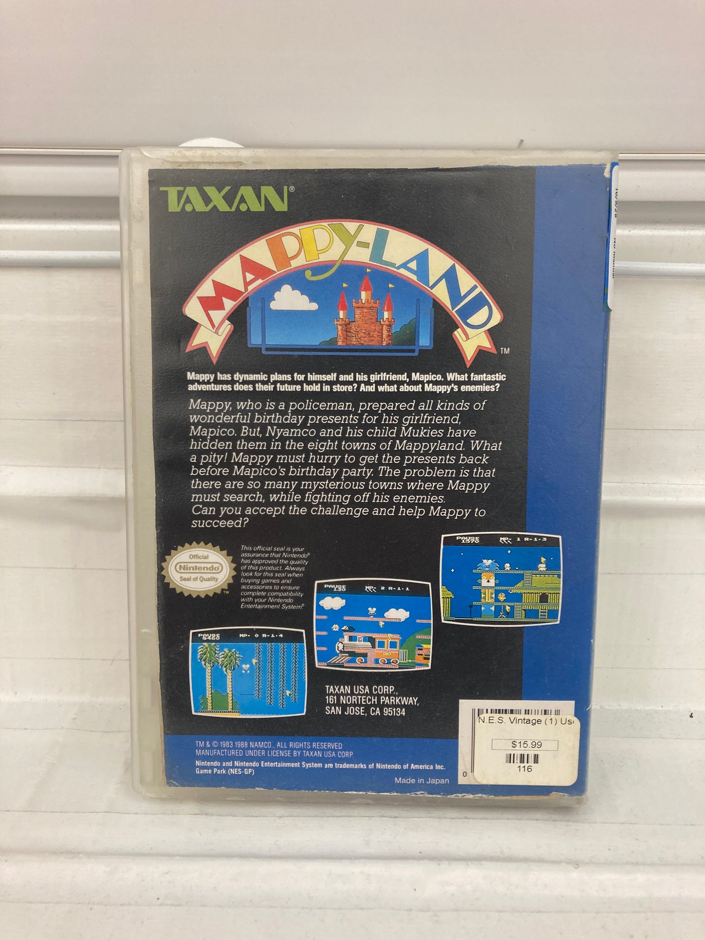 Mappy-Land - NES