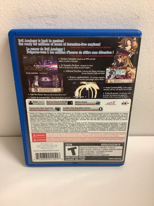 Disgaea 3 Absence of Detention - Playstation Vita