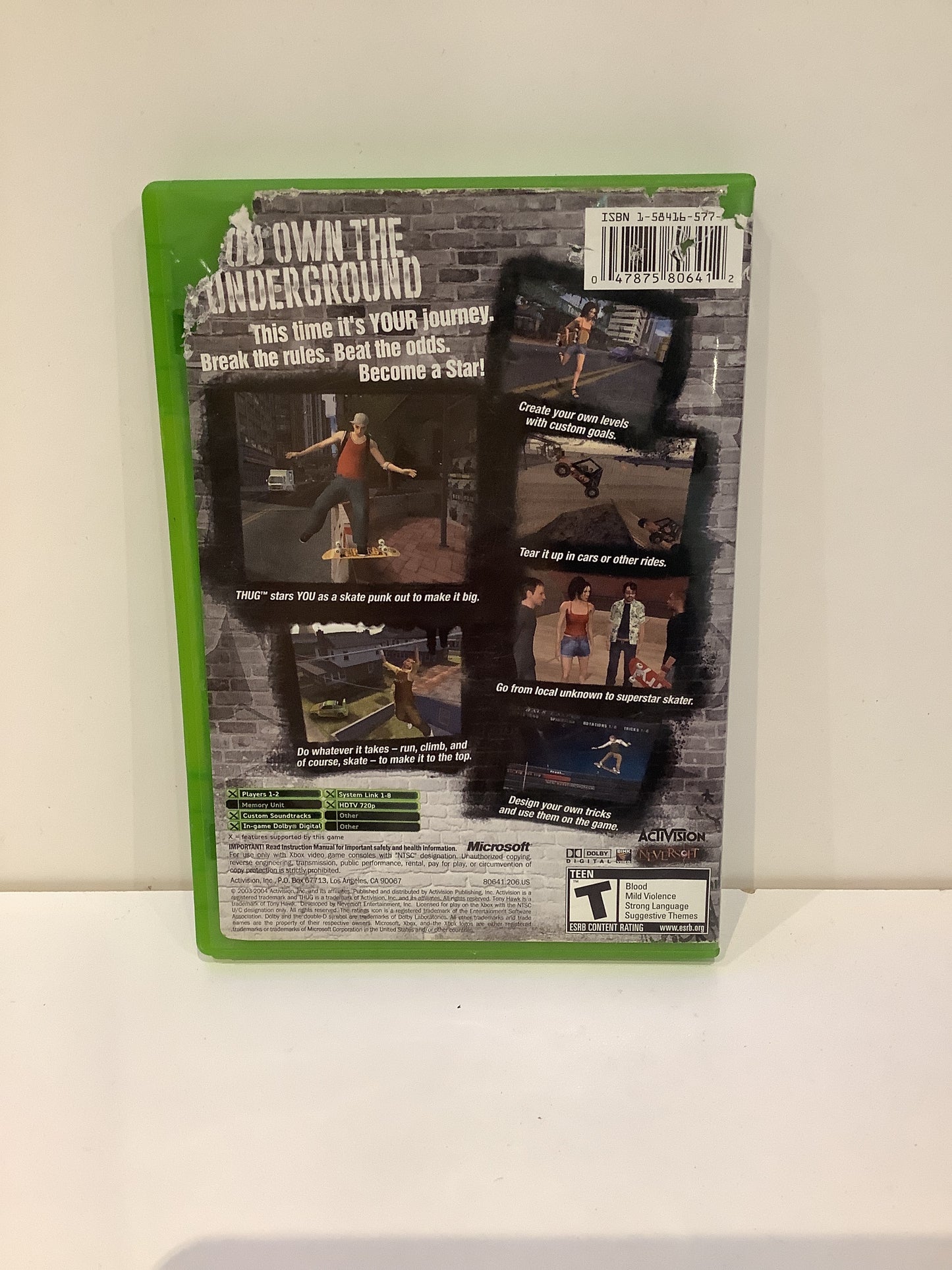 Tony Hawk Underground - Xbox