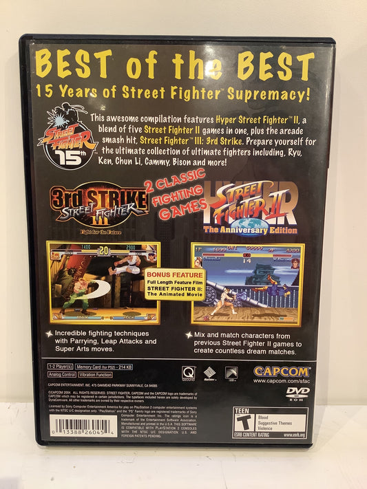 Street Fighter Anniversary - Playstation 2