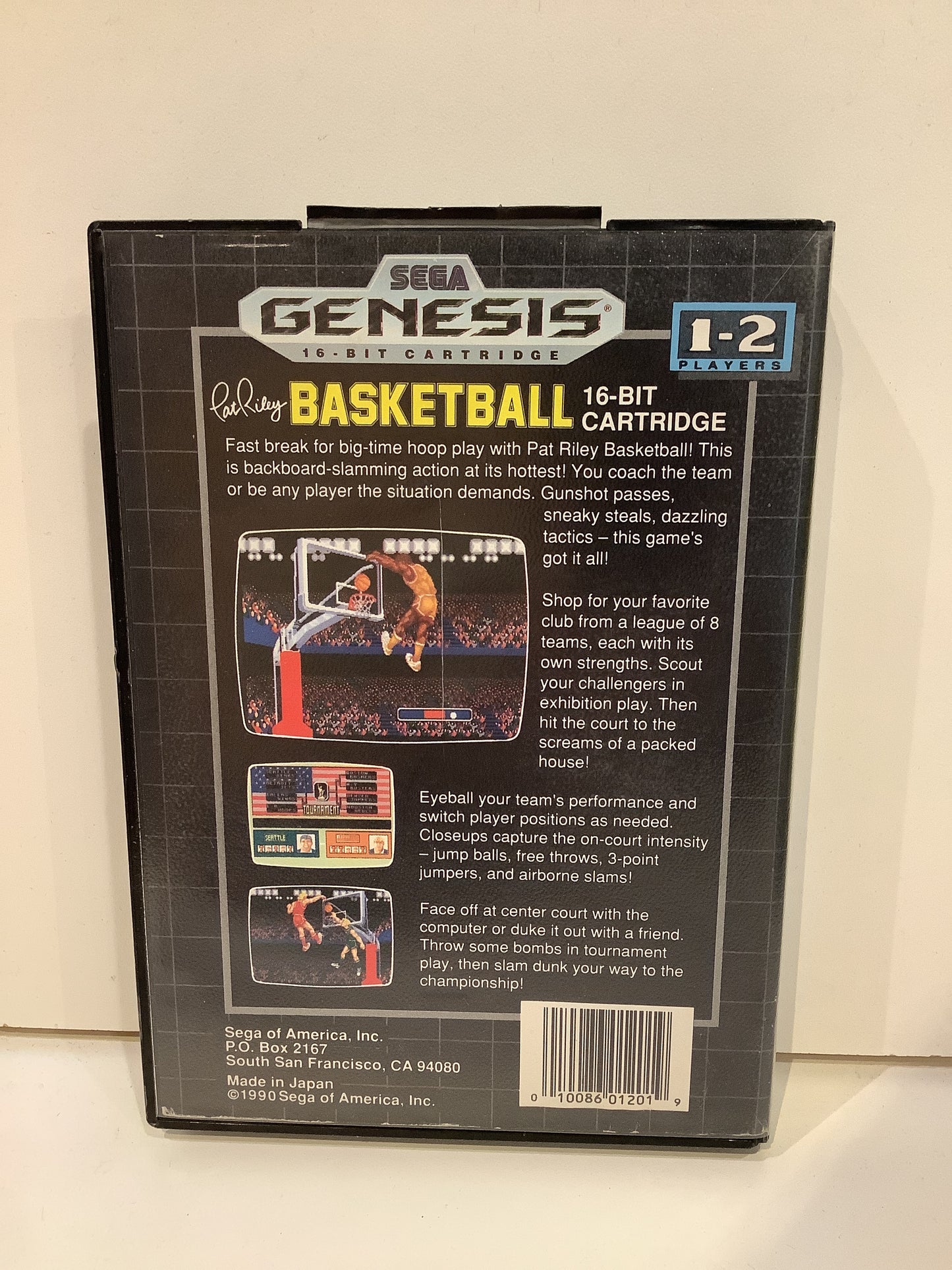 Pat Riley's Basketball - Sega Genesis